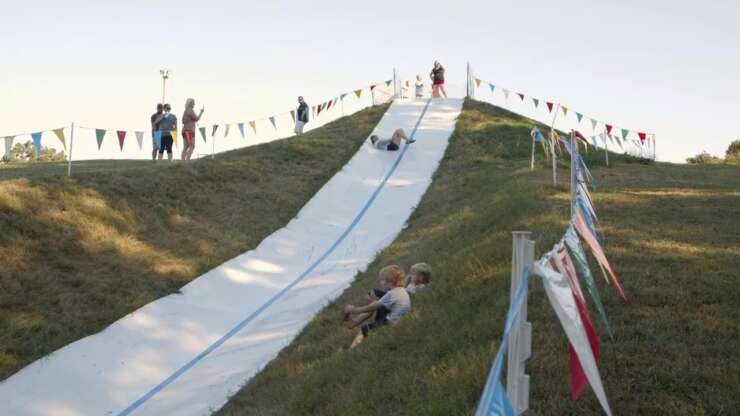The Landslide hill slide